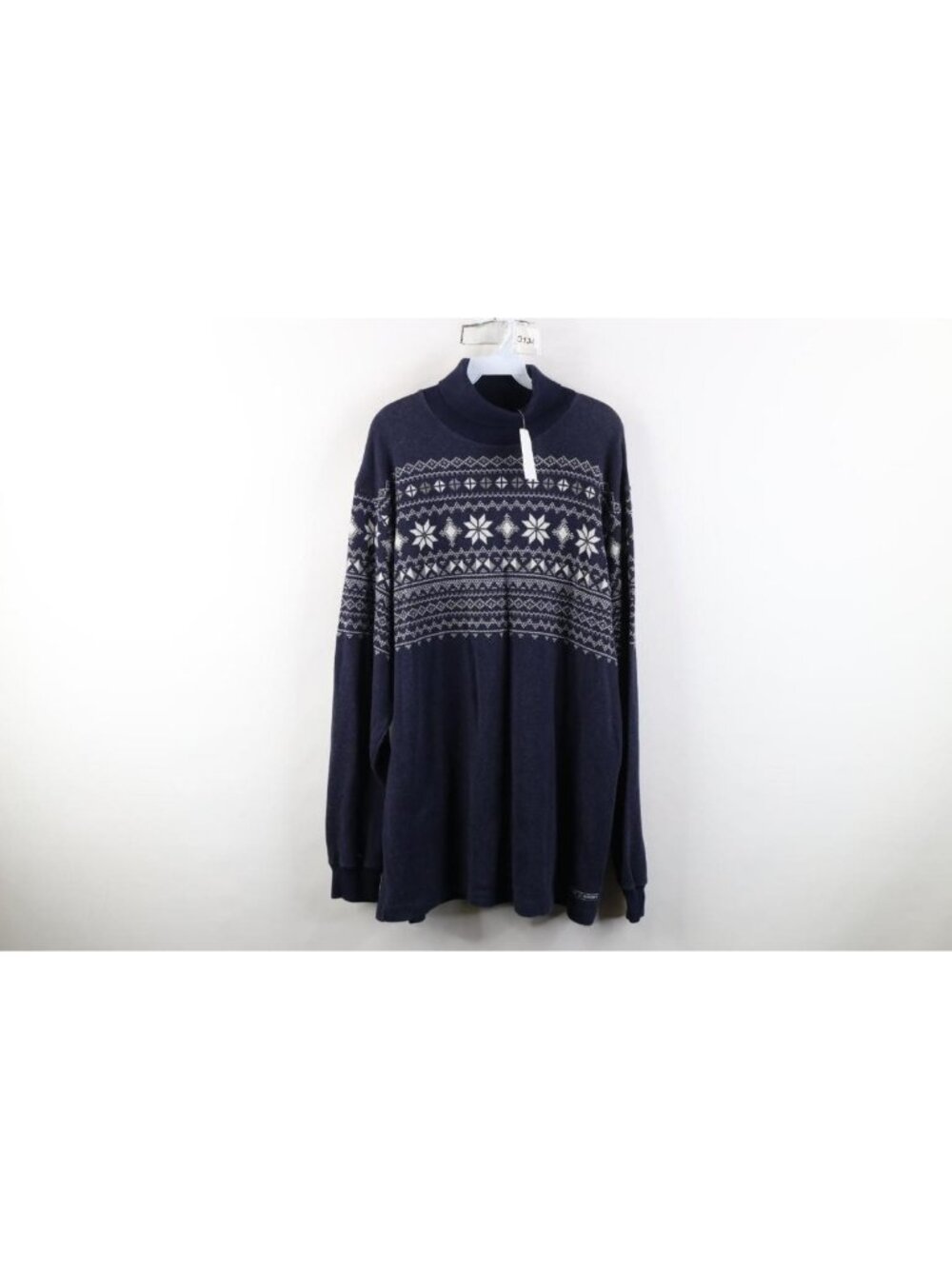 Deadstock Vtg 90s Polo Sport Sportsman Ralph Lauren Mens L Turtleneck Sweater